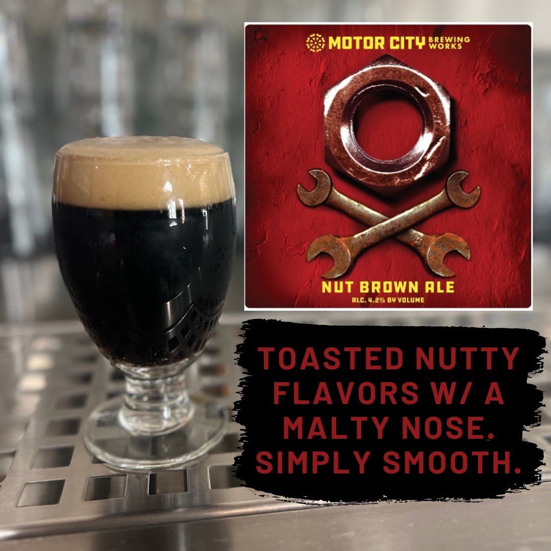 The Nut Brown Ale has returned. Stop by and enjoy a classic. #MCBW #NutBrownAle #OnTap