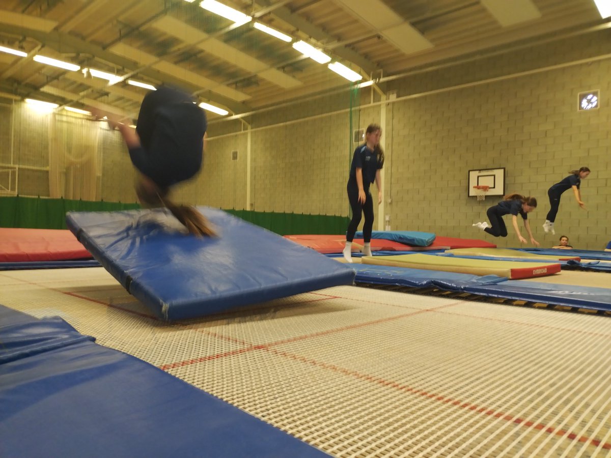 HartlepoolSGO's tweet photo. Great day of Trampoline festivals with the secondary schools🤩

The students loved meeting the coaches,learning new skills &amp; recieved vouchers for discounted sessions✨

Thanks to @AeronautsTC_CIC for leading the event &amp; @HartlepoolSport @pfc_the @sported_UK for funding support😀 https://t.co/foroMBtE8I