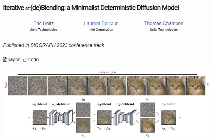 eric_heitz's tweet image. When @_Laurent and I started learning about diffusion models, we were puzzled by the amount of jargon and concepts.
So, we derived a model from scratch with our own graphics-people intuitions. Simple derivation, simple implementation, SOTA quality.
ggx-research.github.io/publication/20…