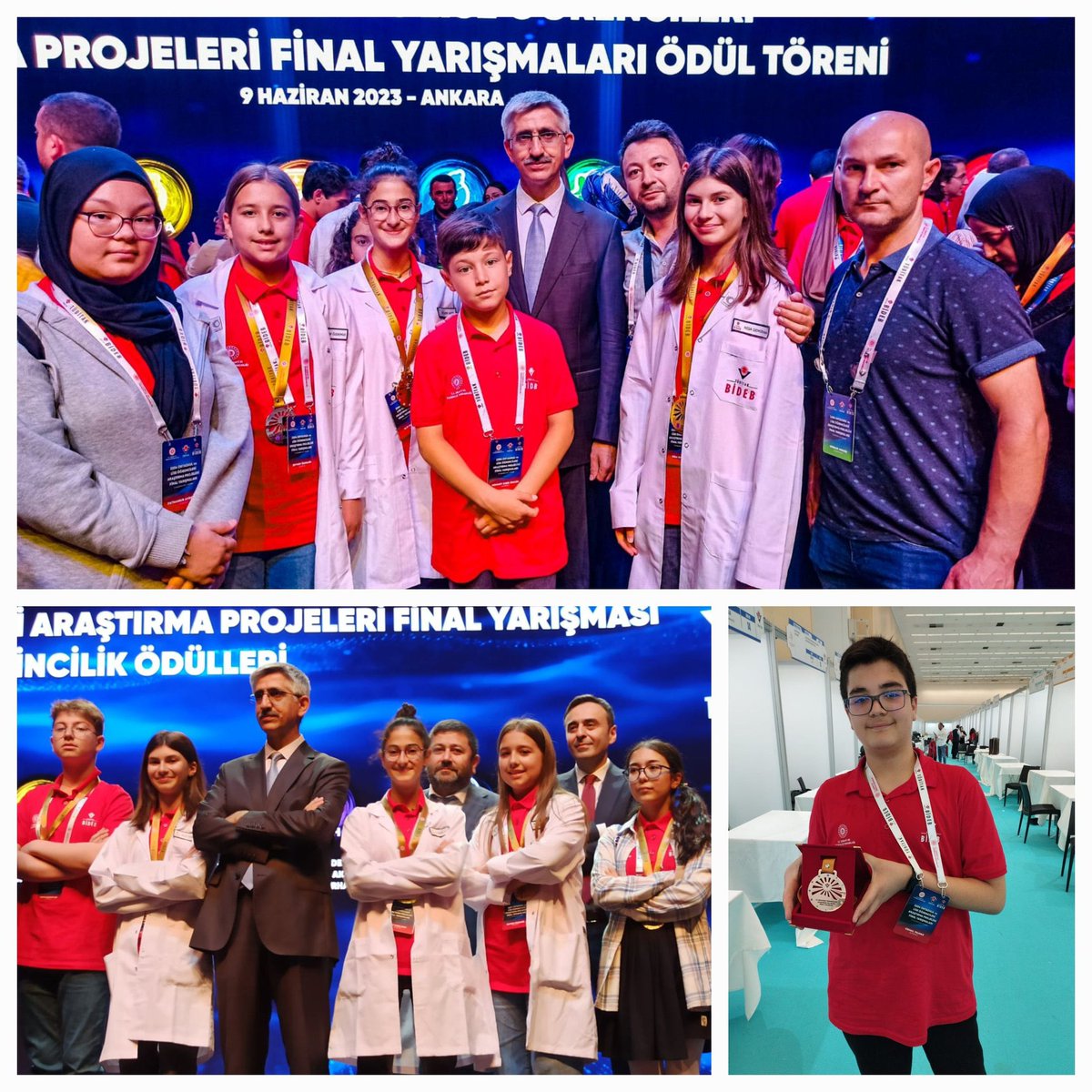 Bursa İl Millî Eğitim Müdürlüğü (@bursailmem16) on Twitter photo TÜBİTAK Türkiye Finallerinde Bursa'yı temsil eden 8 okuldan;
1 Birincilik, 1 ikincilik, 2 Üçüncülük, 1 teşvik ödülü olmak üzere toplam 5 okulumuz ödül kazandı.
Yarışmalara katılan tüm okul ve öğrencilerimizi kutluyoruz.👏
<a href="/tcmeb/">Millî Eğitim Bakanlığı</a> <a href="/BursaValiligi/">T.C. Bursa Valiliği</a> <a href="/SeyitAliBuyuk/">Seyit Ali Büyük</a> #bursamem TÜBİTAK Türkiye Finallerinde Bursa'yı temsil eden 8 okuldan;
1 Birincilik, 1 ikincilik, 2 Üçüncülük, 1 teşvik ödülü olmak üzere toplam 5 okulumuz ödül kazandı.
Yarışmalara katılan tüm okul ve öğrencilerimizi kutluyoruz.👏
<a href="/tcmeb/">Millî Eğitim Bakanlığı</a> <a href="/BursaValiligi/">T.C. Bursa Valiliği</a> <a href="/SeyitAliBuyuk/">Seyit Ali Büyük</a> #bursamem