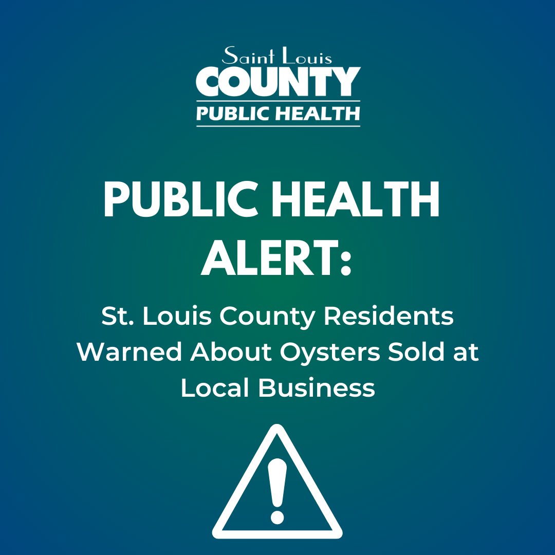 St. Louis County DPH on Twitter "PUBLIC HEALTH ALERT Anyone who