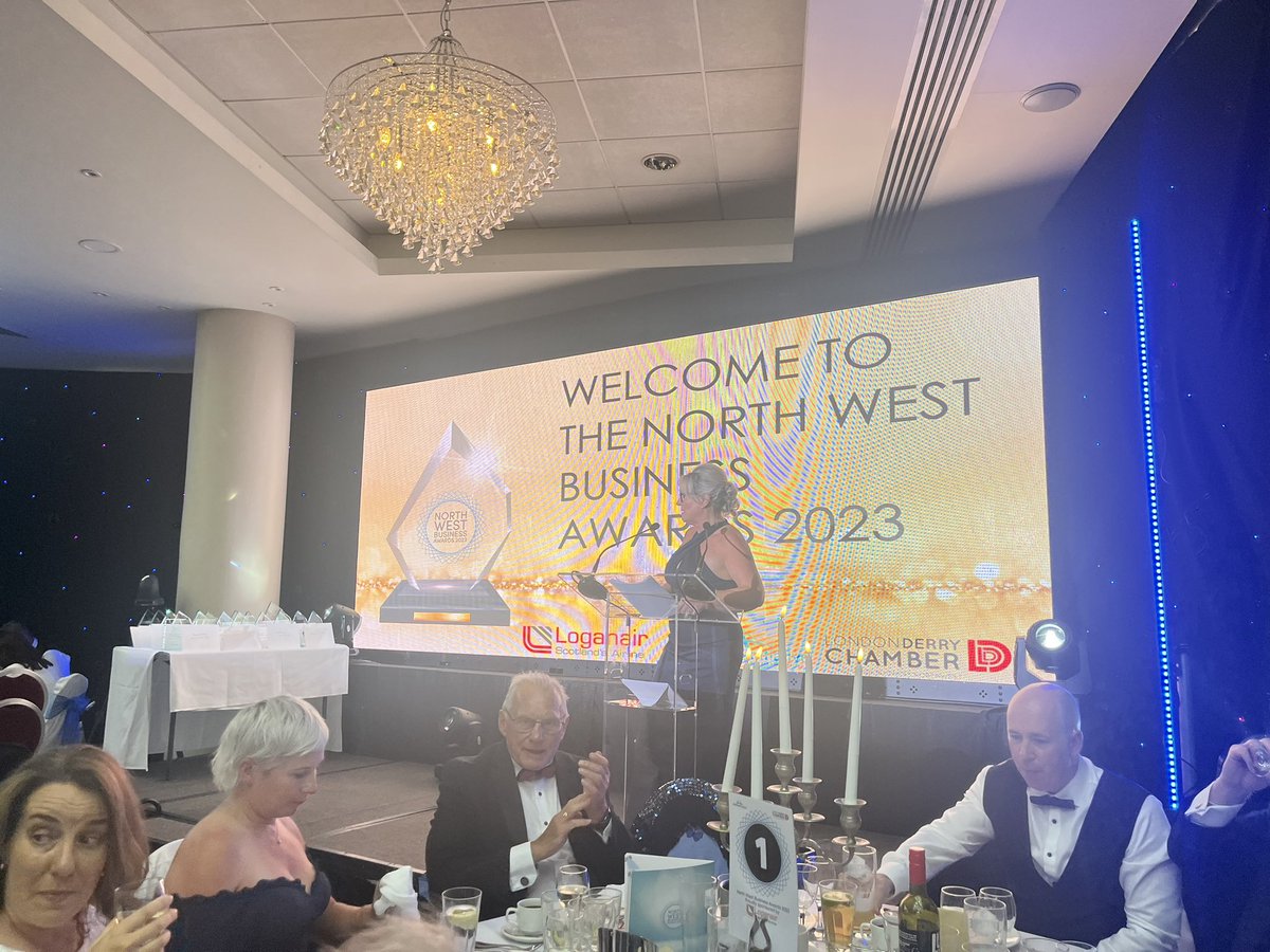 Derry_Chamber's tweet image. The main event now begins…

Follow this thread to find out who the winners are at this year’s #NWBizAwards2023 

🧵
