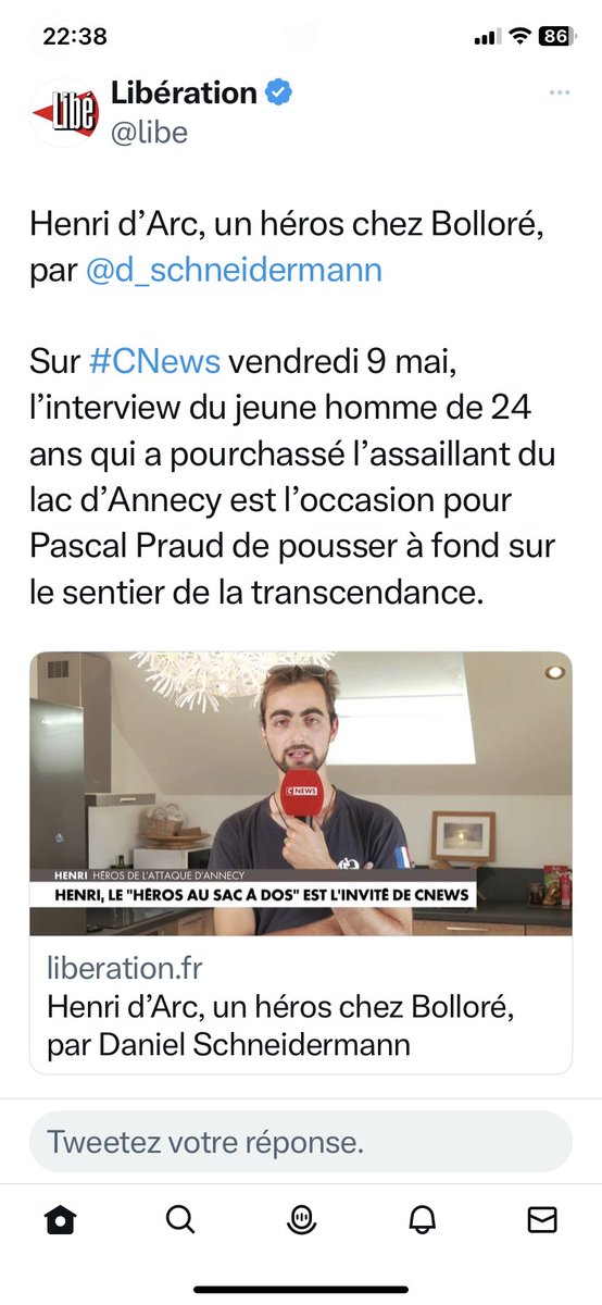 « Libération « vous êtes la HONTE de la presse française ⁉️