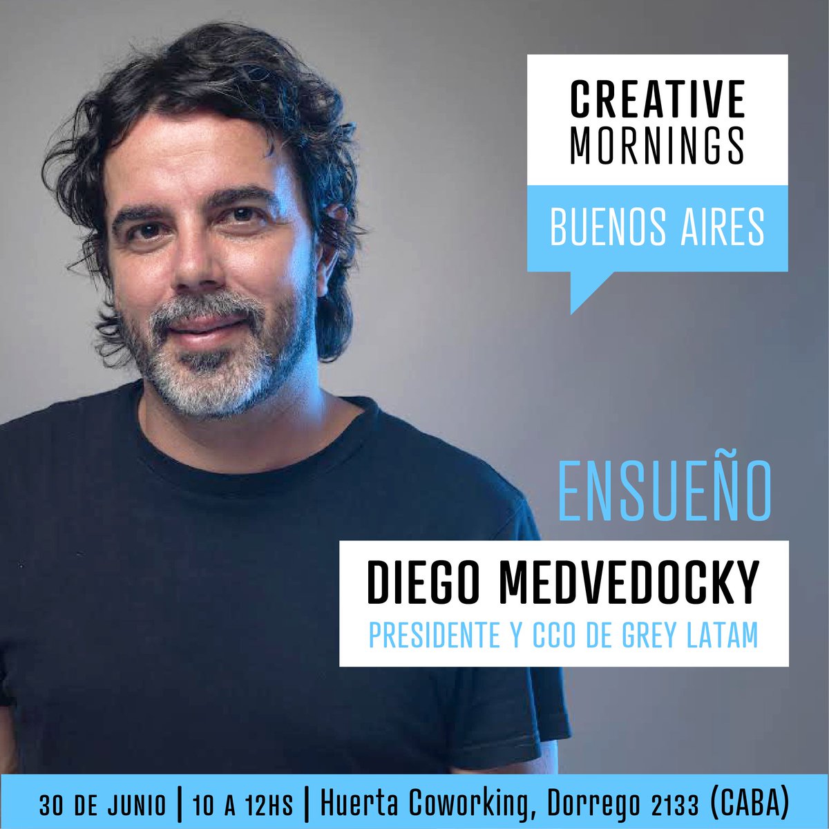 ¡Diego Medvedocky es nuestro invitado de JUNIO!💡
El Presidente del Círculo de Creatividad Argentina nos cuenta cómo Coca-Cola apuesta por el ENSUEÑO, conecta con sus audiencias y crea films por fuera de la publicidad tradicional disponibles en Prime Video 🙌https:/rb.gy/13xi4