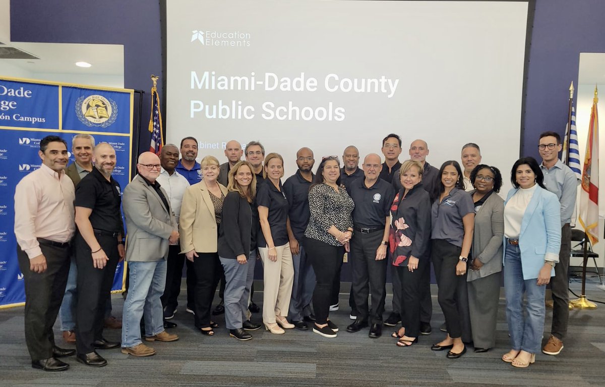 Grateful to be with a group of transformational leaders at the Cabinet Retreat. It is a great opportunity to reflect and focus on how we can continuously better ourselves and improve our school system now and in the future. #ConnectandInspireMDCPS