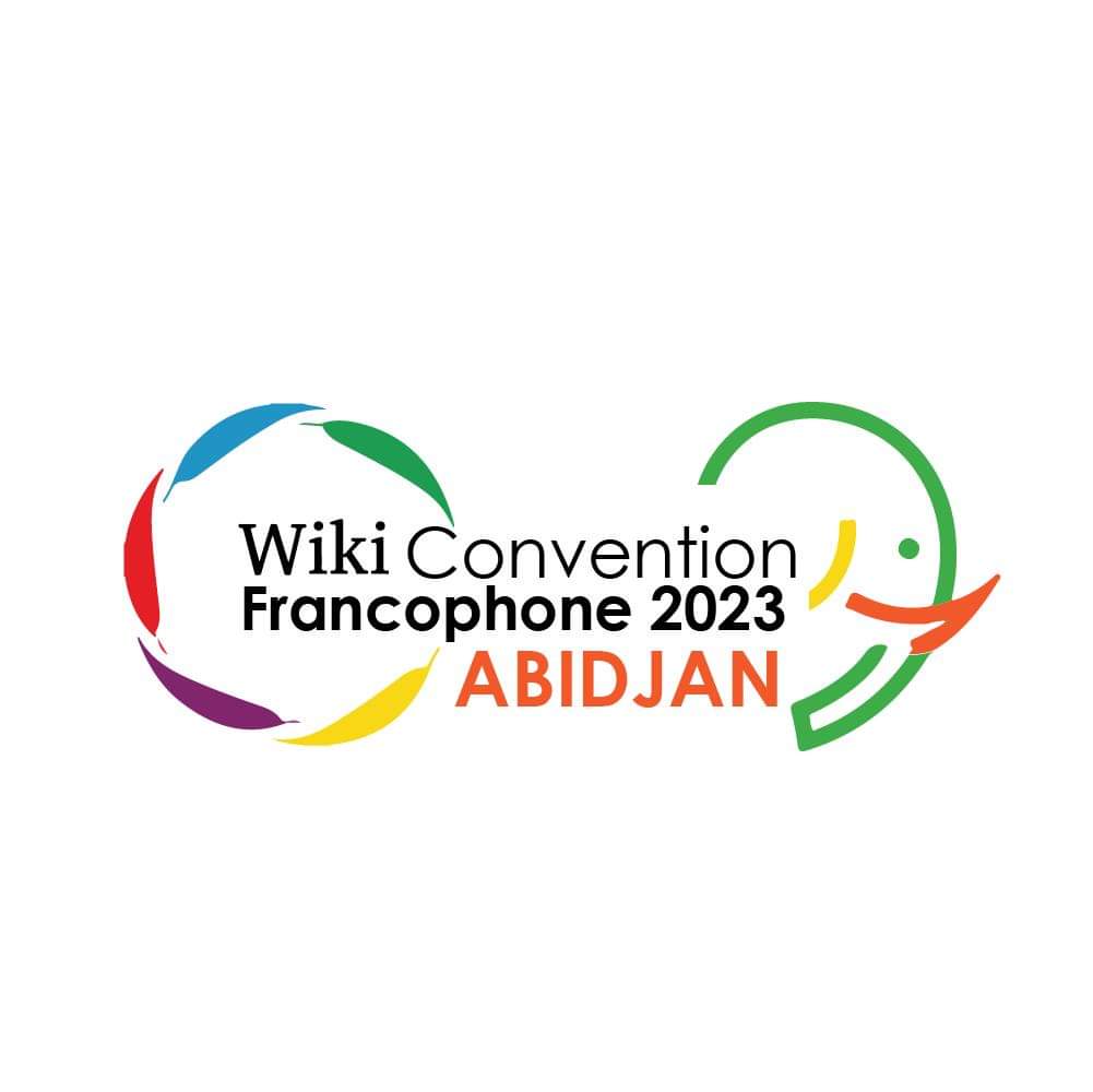 KindoB's tweet photo. #Wikiconvention Francophone 2023 à Abidjan, le logo officiel 
🧡🤍💚
@Wikimedia_Fr @wikiconvention @Wikimedia_CIV @WikiKouman @Wikipedia @Wikimedia @WikimediaCAfr @wikimediabf https://t.co/Ou8c558gGn