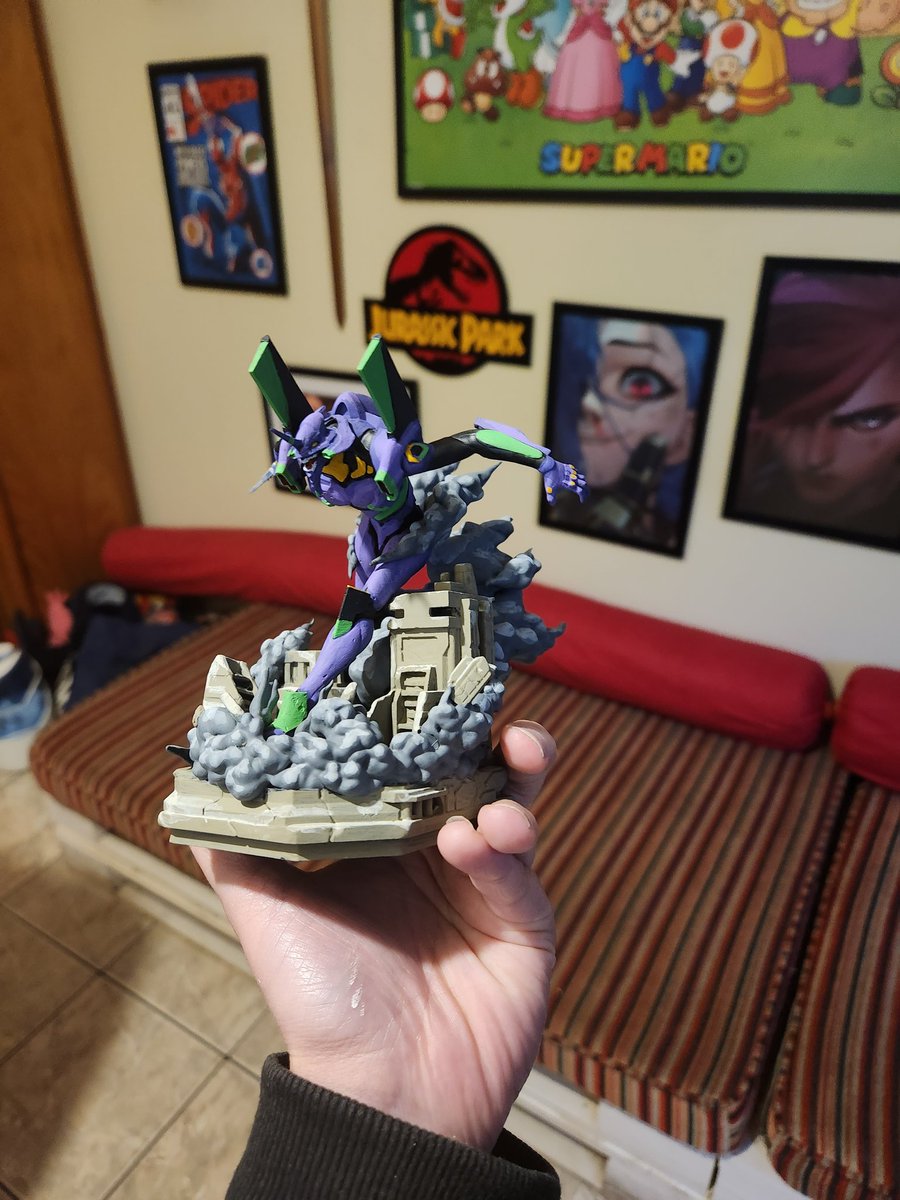KnightsSayNii's tweet photo. Pessoalmente?
Eu gostei!
#evangelion #eva01 #printed3d #3dprint #3dart #painting https://t.co/2EDmwwi7hG