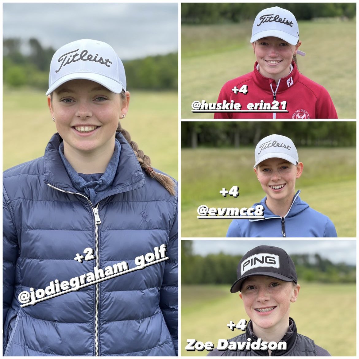 Barrie Douglas Scottish Junior Masters Girls 1st Round Scores

golfgenius.com/pages/94978685…