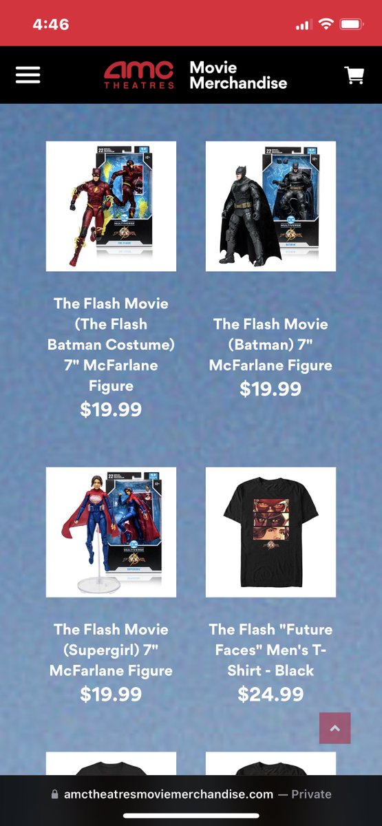 The #Flash merch is now available at @AMCTheatres Merch Store

amctheatresmoviemerchandise.com/17/home.htm

@DisTrackers @FlashFilmNews #AMC