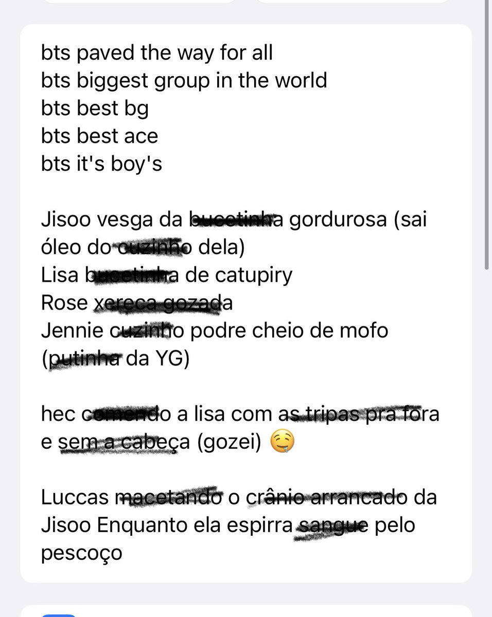 niesvoir's tweet photo. que p0rr@ é essa? ajudem a compartilhar numero dessas armys BLINKS!!!!! https://t.co/a5ynY0WYRA