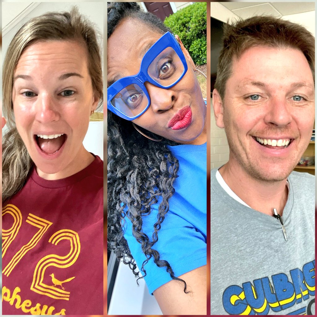 I am so proud of us!!! We have each just completed our first year as principals. I love our camaraderie, encouragement, &amp; support of each other. I'm so blessed to have them as partners in this work. <a href="/LeadingEES/">Mrs. Boyer</a> <a href="/MrPaulsen1/">Mr.Paulsen</a> <a href="/EphesusElem/">Ephesus Elementary</a> <a href="/CulbrethCougars/">Culbreth Middle School</a> <a href="/mcdouglees/">McDougle Elementary</a> #WeDidIt <a href="/chccs/">Chapel Hill-Carrboro City Schools</a>
