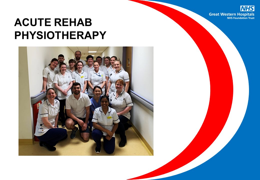 Our fourth winner of the night is the Acute Rehab Physiotherapy team who have won the Improving Patient Experience Award for shining a spotlight on early rehabilitation and intervention, including an initiative to get patients taking part in exercise during therapy sessions.