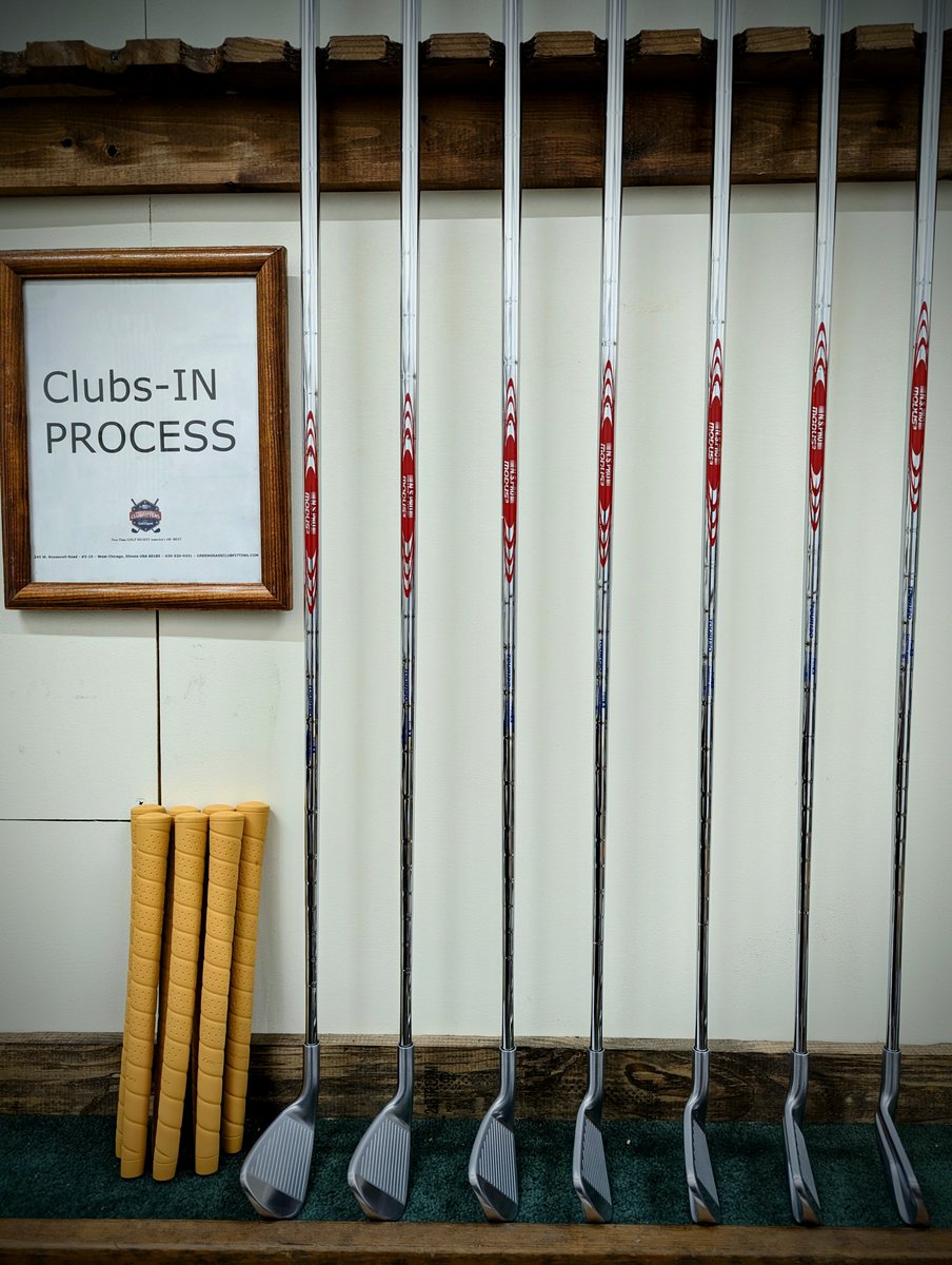 Another beautiful set of MODUS³ TOUR130 shafts- ready for installation.
Perfect for FAST TRANSITION SWINGS
Find Your Fitter Near You!
#modus3tour130month
#clubchampion #truespecgolf #coolclubs