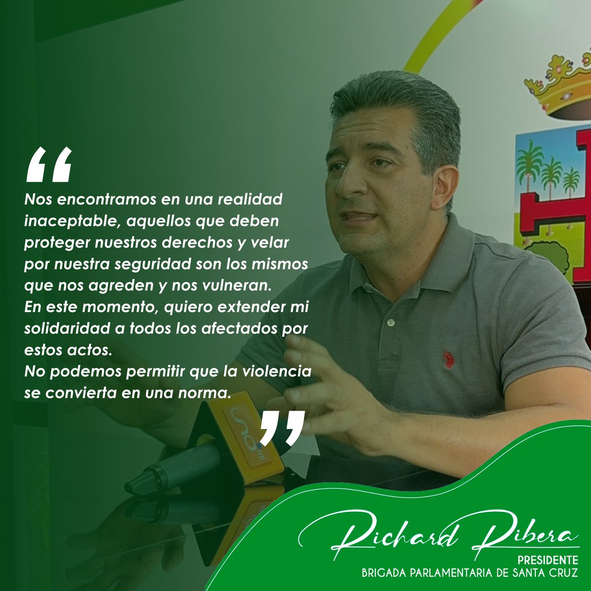 ARichardRibera's tweet photo. #richardriberadiputado #SantaCruz #Bolivia https://t.co/zs9SdO2Zy5