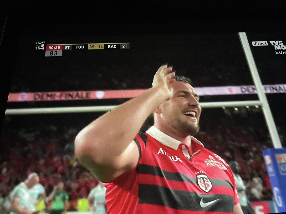 And a last try from Cros @StadeToulousain!!! Well done to ⚫️🔴!!! 34-14. Thank you to @TV5MONDE as 🏉🇫🇷 aficionados could watch Live and free of charge from their laptop 💻🇫🇷🏉🤩👌across the 🌍!
 @StadeToulousain vs @racing92

#STR92 #SRUBB #DemiesTOP14 #Frenchrugbyconnections