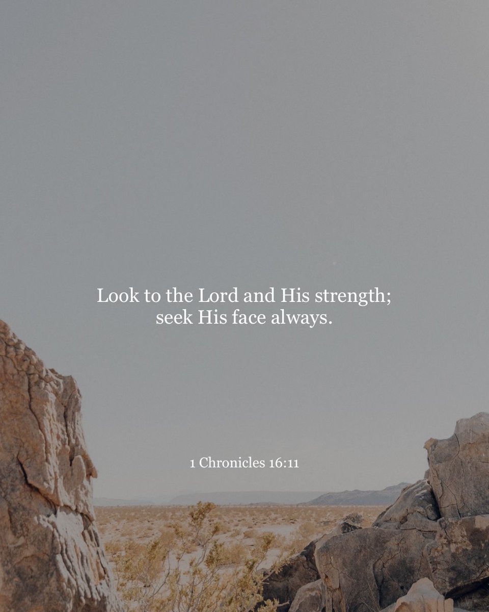 1 Chronicles 16:11