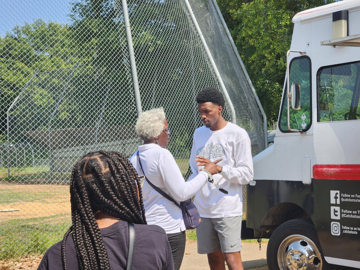 The inaugural Herb Jones Community Day in Greensboro included both fun  (food trucks + kids-zone) &amp; essentials (housing vendors, job vendors, finance vendors). More on today's event <a href="/wvua23/">WVUA 23</a> at 6pm <a href="/garyharris_wvua/">Gary L. Harris</a> <a href="/WVUA23Sports/">WVUA 23 Sports</a> <a href="/PelicansNBA/">New Orleans Pelicans</a>