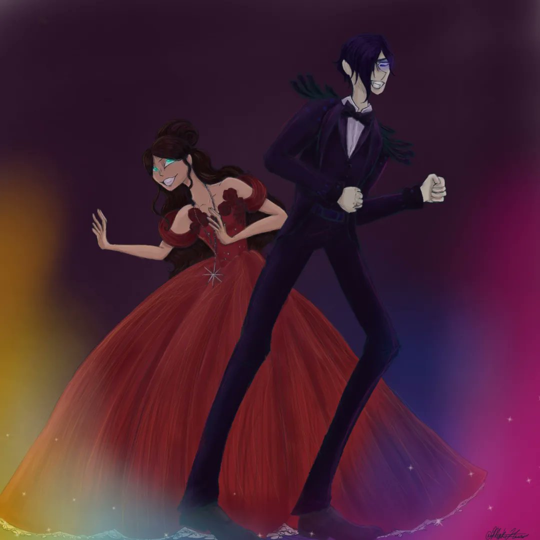 DrawingBird15's tweet photo. Pride Redraws Part 1: Aroace Princess and Bi Prince 
( But now they're just besties) 
The first one is recent and the second is from 2019 https://t.co/KodaNUY5eO
