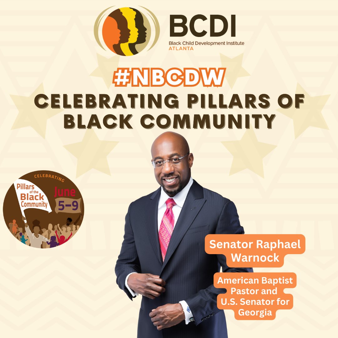 bcdiatlanta's tweet photo. We're Celebrating Pillars of the Black Community: Milton Little and @RaphaelWarnock - exemplars of leadership and service.
Together, they have laid the foundations for progress and continue to inspire us all. #NBCDW #NBCDICommunityPillars https://t.co/GIXpSiMhnN