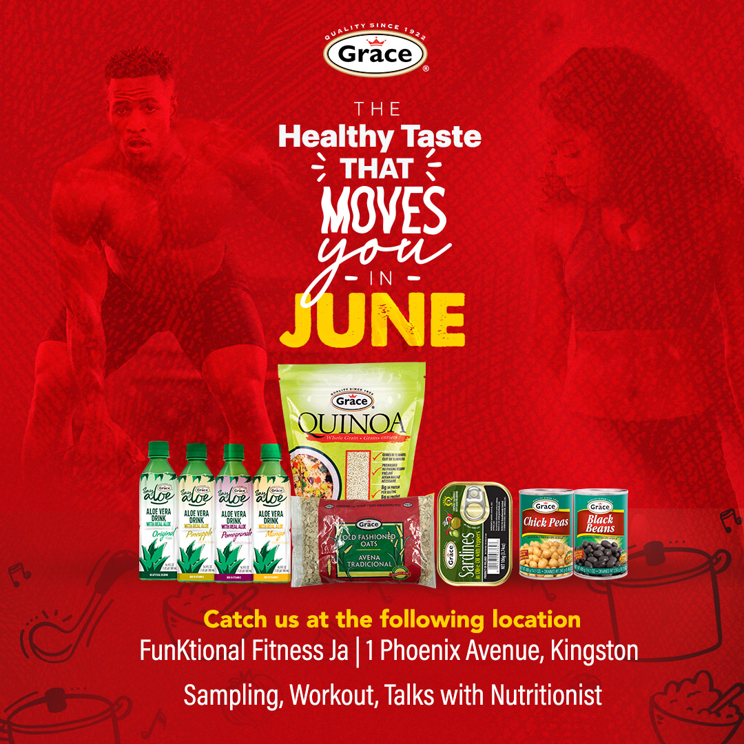 June is for #TheHealthyTasteThatMovesYou! For the month of June we'll be at FunKtional Fitness Ja helping YOU to get in the health groove! 😉

#TheHealthyTasteThatMovesYou #TasteThatMovesYou