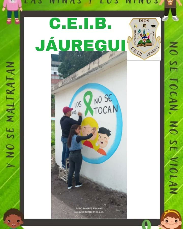 Elaboración del mural en contra de la pedofilia
<a href="/_LaAvanzadora/">Yelitze Santaella</a> <a href="/Berzabethg1/">Berzabethgandicaoficial</a> <a href="/CLIFPJauregui/">CLIFPMV Jáuregui</a> <a href="/CDCETachira/">CDCE Táchira</a> <a href="/CRAJAUREGUI2/">CRAJAUREGUI</a> <a href="/Crazet2011/">Crazet2011</a> <a href="/FreddyBernal/">Freddy Bernal</a> @MPPEDUCACION <a href="/NicolasMaduro/">Nicolás Maduro</a>