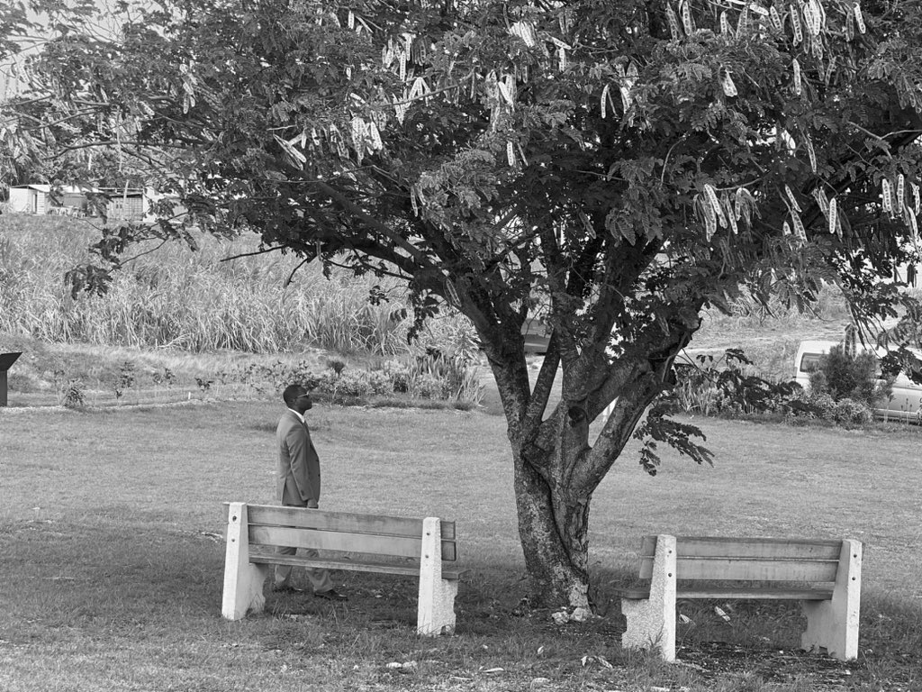I'm humbled to be at the Newton Enslaved Burial ground in B'dos.  Sadly, thousands of enslaved people were buried in unmarked graves across the island. Slavery is a dark period in history - we honor the memory of its victims and stress the importance of human dignity.