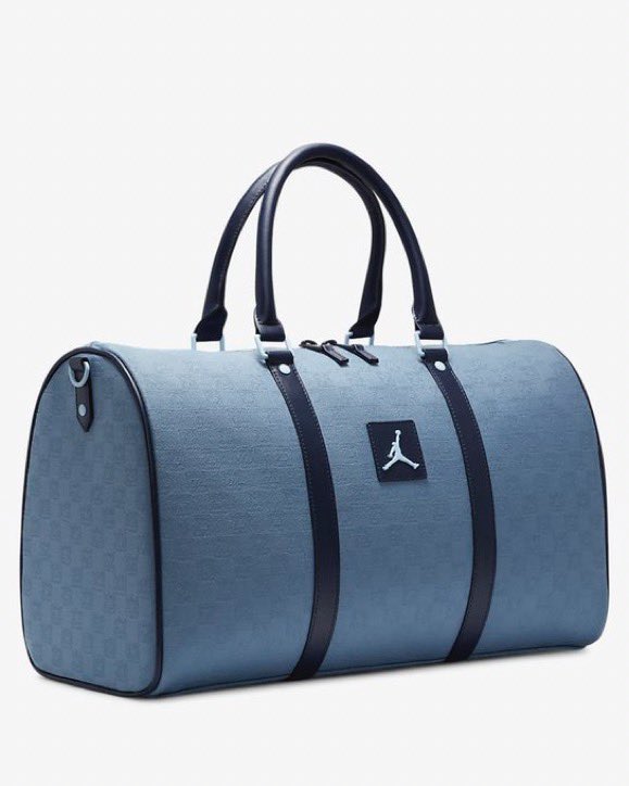 SNKR_TWITR on Twitter "AD Jordan Monogram Duffle Bag 'Chambray' on