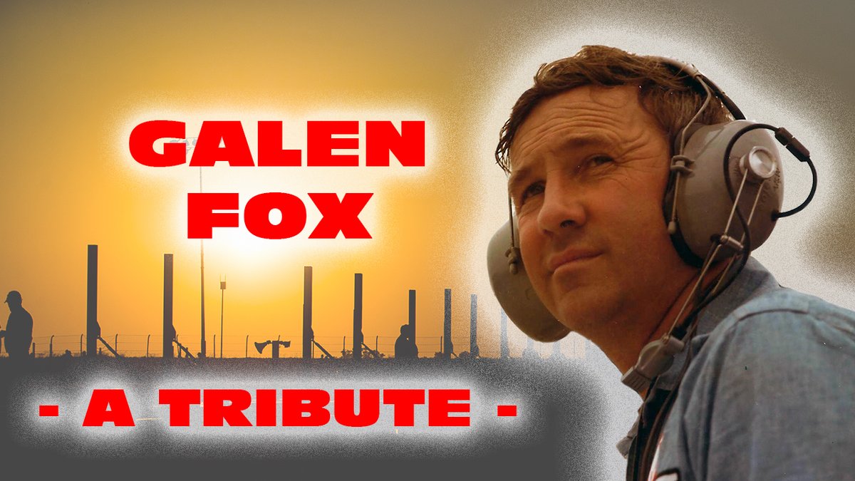 We recently published a video tribute to our late friend Galen Fox. Lots of familiar faces here! Hope you enjoy the tribute to our late friend...Galen was a top-notch individual.

youtube.com/watch?v=QAFT85…
