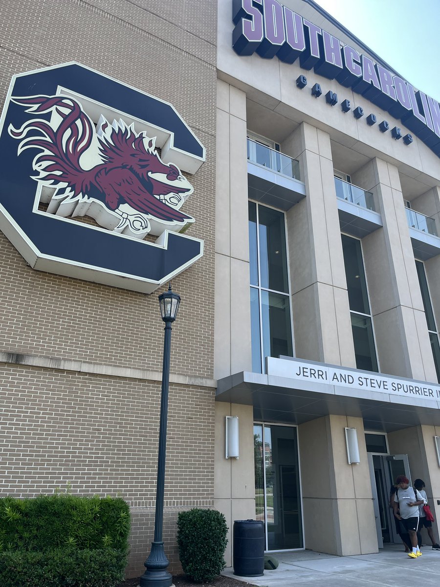 _AMcCown's tweet image. Thank You coach and staff @CoachSBeamer football camp! Lots to work on, footwork and technique, Thank You again for the insight! #GoCocks 🤙 @CoachClaytonW @togray14