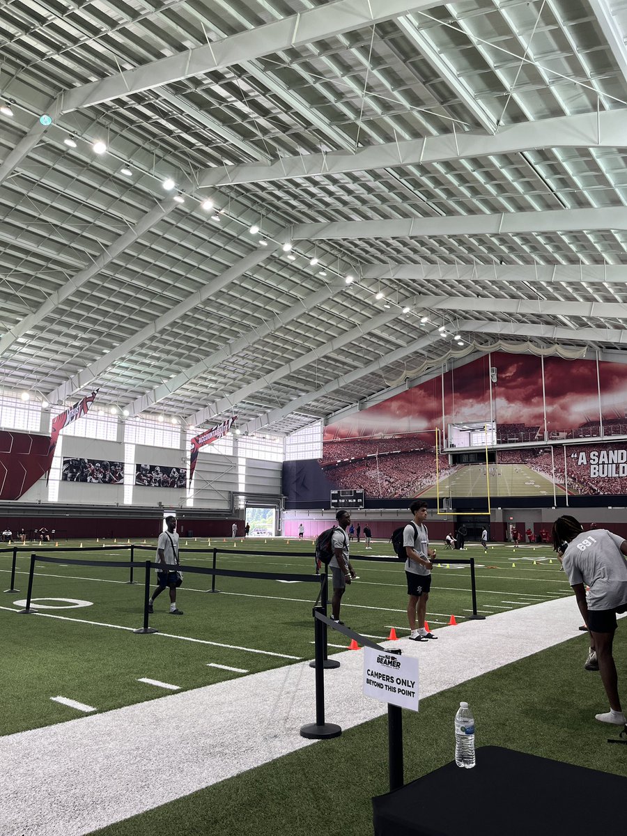 _AMcCown's tweet image. Thank You coach and staff @CoachSBeamer football camp! Lots to work on, footwork and technique, Thank You again for the insight! #GoCocks 🤙 @CoachClaytonW @togray14