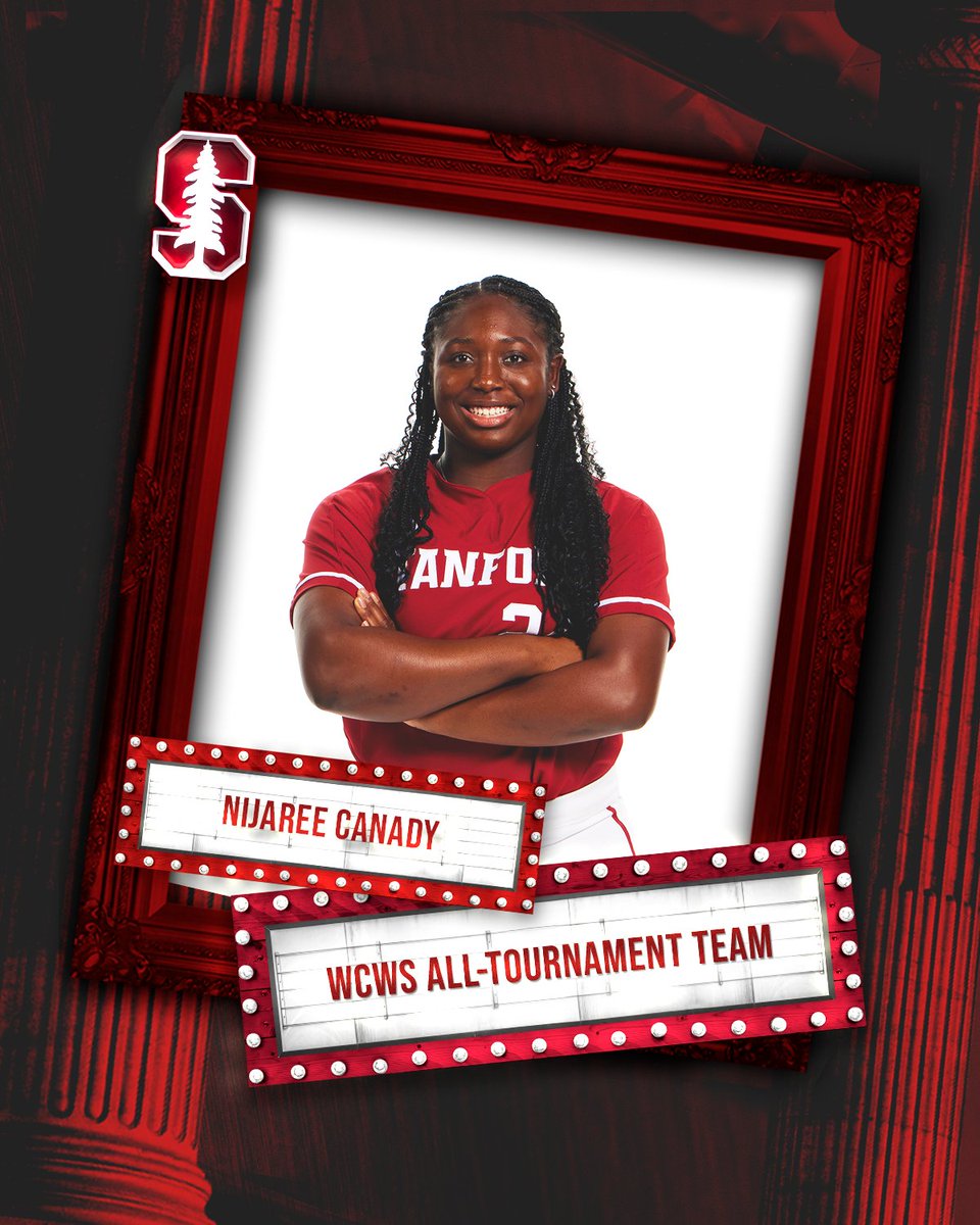 StanfordSball's tweet image. Made their mark in OKC!

➡️ @CanadyNijaree: 18.2 IP, 9 H, 3 ER, 2 BB, 25 K's

➡️ @taylornicole25: .538 BA, 7 H, 8 TB

#GoStanford