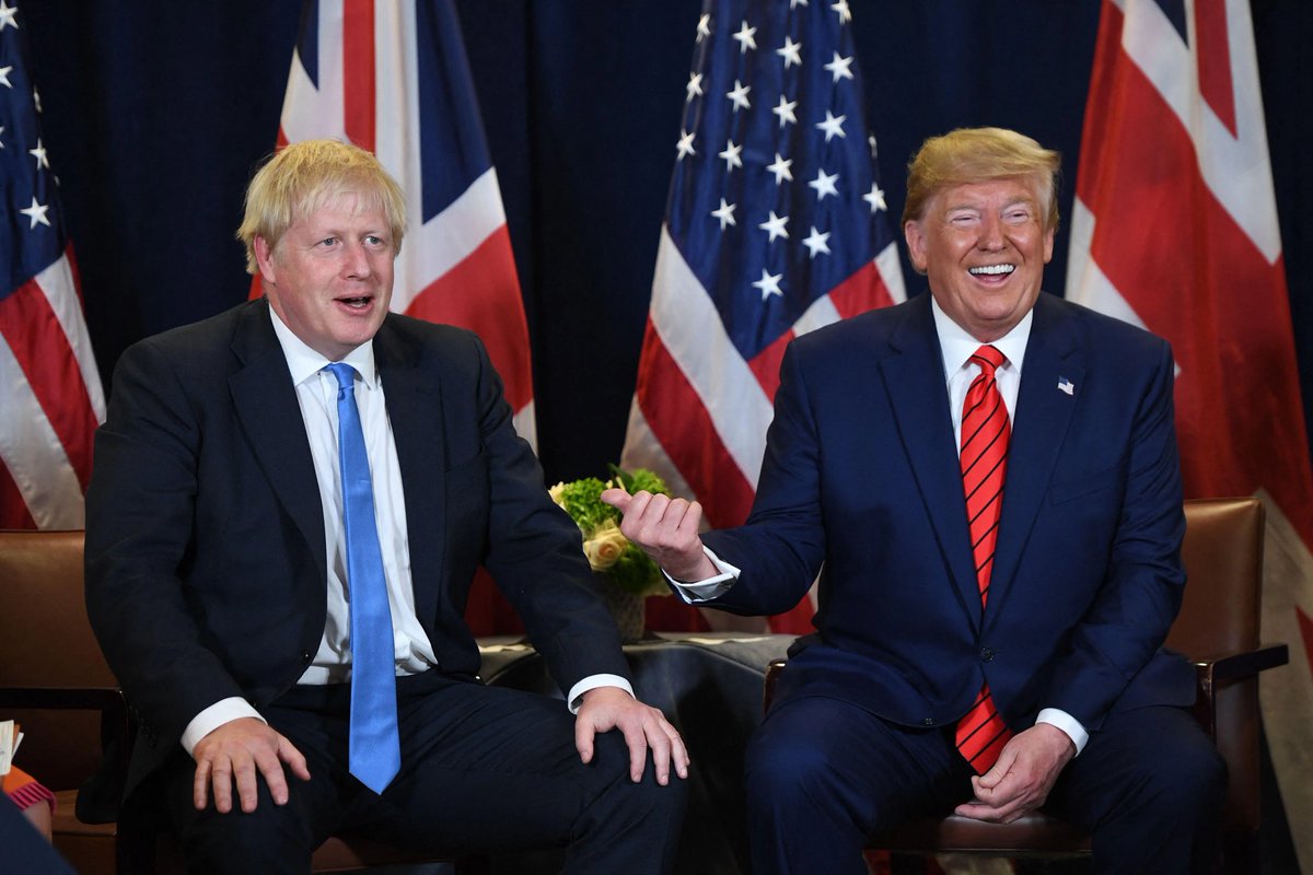 Dear 🇺🇸&amp;🇬🇧,

In the last 24 hours, we've seen former President Donald Trump indicted and former Prime Minister Boris Johnson forced from office.

Together they are responsible for the deaths of hundreds of thousands of people due to their gross negligence during the pandemic and