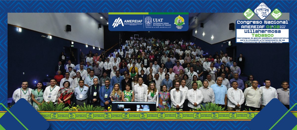 amereiaf's tweet photo. #CongresoNacionalAMEREIAF2023
A todas y todos los que participaron de manera presencial y a distancia… ¡Muchas gracias!
¡Fue un gusto contar con su presencia en este importante evento!
¡Nos vemos pronto en Guadalajara, Jalisco, en el Congreso Internacional 2023!
#AMEREIAF https://t.co/nvyu9CUUX7