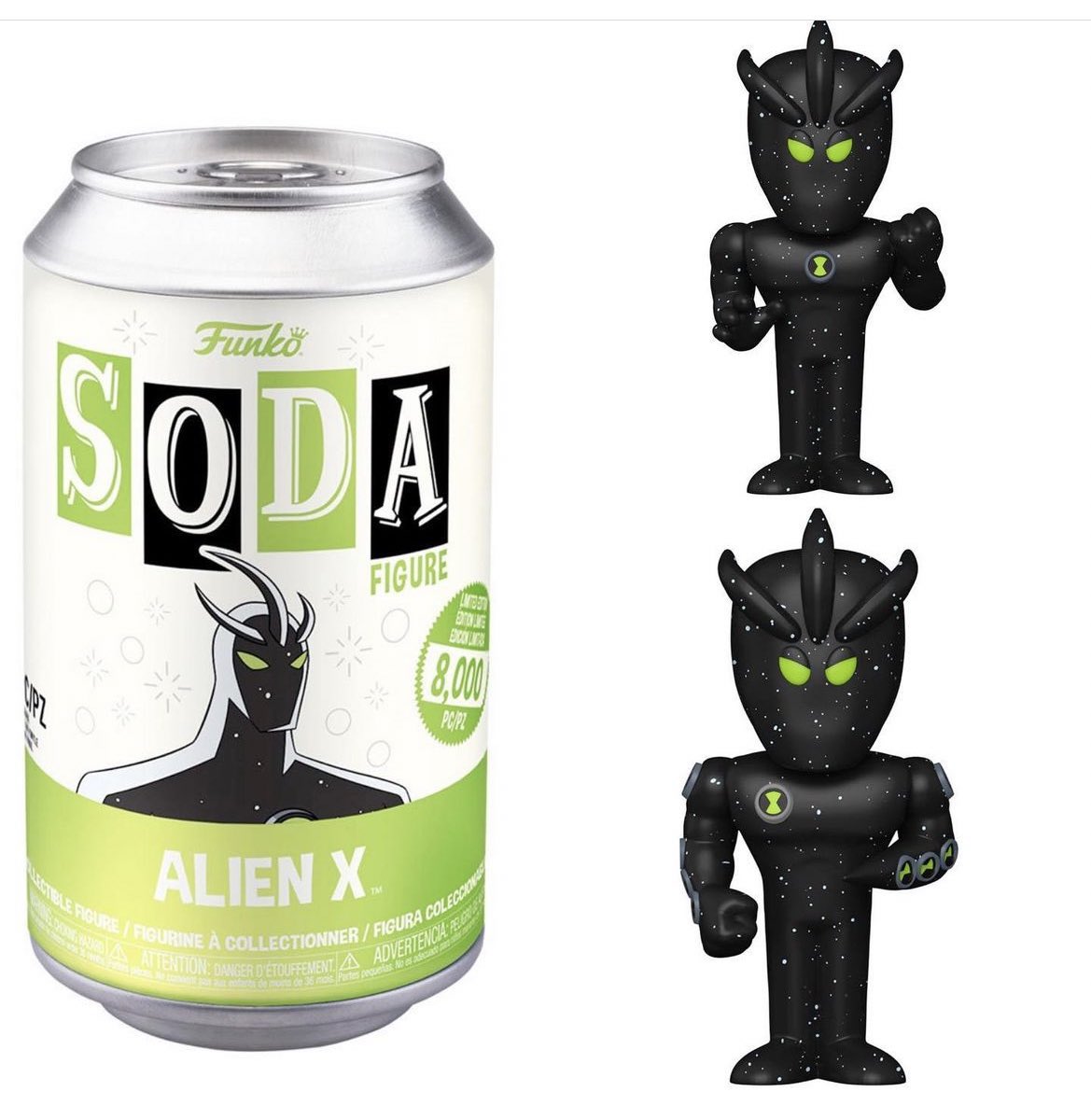 Ben 10 Alien X Vinyl Funko Soda Figure - Entertainment Earth