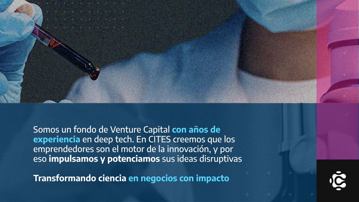 ¿Sabías que en #CITES nos visualizamos como un fondo de Venture Capital particular? Apoyamos a emprendedores con conocimiento y herramientas para hacer realidad sus ideas y potenciarlas. ¡Unite a nosotros en la transformación del mundo a través de la #innovación y las #DeepTech!