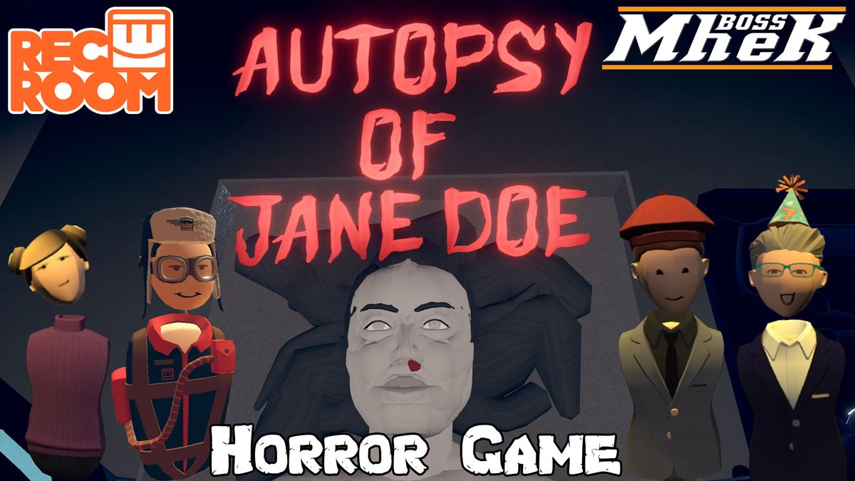 BossMheK's tweet photo. New Upload again. Check out Autopsy of Jane Doe in Rec Room VR.

https://t.co/GG63lcEWsR

#Bossmhek #RecRoom #VR #VRGaming #VirtualReality #HorrorGame #SmallYoutuber https://t.co/APglnIB6u8