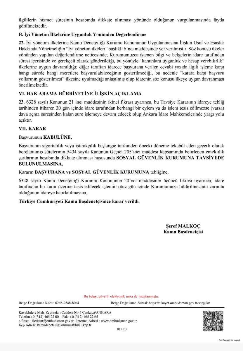 <a href="/Eytader_SKinali/">🇹🇷 @Eytadernegi HAK Köyü➡️nün Delisi💙</a> <a href="/Akparti/">AK Parti</a> <a href="/RTErdogan/">Recep Tayyip Erdoğan</a> <a href="/NumanKurtulmus/">Numan Kurtulmuş</a> <a href="/MustafaSentop/">Mustafa Şentop</a> <a href="/HMBakanligi/">T.C. Hazine ve Maliye Bakanlığı</a> <a href="/ailevecalisma/">Cshabakanligi</a> <a href="/Sosyalpolitika3/">SOSYAL POLİTİKALAR BAŞKANLIĞI</a> <a href="/jsarieroglu/">Jülide Sarıeroğlu 🇹🇷</a> <a href="/leylasahinusta/">Dr. Leyla Şahin Usta 🇹🇷</a> <a href="/AvOzlemZengin/">Av. Özlem Zengin 🇹🇷</a> <a href="/akbasogluemin/">Av. M.Emin AKBAŞOĞLU 🇹🇷</a> <a href="/tbmmakpartigrup/">TBMM AK Parti Grup</a> <a href="/ahmetkilic16/">Ahmet KILIÇ</a> <a href="/MHP_Bilgi/">MHP</a> <a href="/dbdevletbahceli/">Devlet Bahçeli</a> <a href="/erkanakcay45/">Erkan Akçay</a> <a href="/seferaycan/">Prof. Dr. Sefer Aycan</a> @arzuerdemDB <a href="/nevintaslicay/">Nevin Taşlıçay</a> <a href="/E_SemihYalcin/">E. Semih Yalçın</a> <a href="/YildizFeti/">Feti Yıldız</a> <a href="/ifarukaksu/">İsmail Faruk Aksu</a> <a href="/MehmetTaytakMHP/">Mehmet Taytak</a> <a href="/M_Levent_Bulbul/">Muhammed Levent BÜLBÜL</a> <a href="/MKalayci42/">Mustafa Kalaycı</a> <a href="/KarakayaMevlut/">Prof. Dr. Mevlüt KARAKAYA🇹🇷</a> <a href="/UlviYonter/">Dr.İzzet Ulvi YÖNTER</a> <a href="/MhpTbmmGrubu/">MHP TBMM Grubu #MHP</a> <a href="/herkesicinCHP/">CHP 🇹🇷</a> <a href="/kilicdarogluk/">Kemal Kılıçdaroğlu</a> <a href="/aykuterdogdu/">Aykut Erdoğdu</a> <a href="/faikoztrak/">Faik Öztrak</a> <a href="/gamzeilgezdi/">Dr. Gamze Akkuş İlgezdi</a> <a href="/lalekarabiyik/">Lale Karabıyık</a> <a href="/MuharremErkek17/">Muharrem Erkek 🇹🇷</a> <a href="/DpGultekinUysal/">Gültekin Uysal</a> <a href="/TSKGnkur/">TSK</a> <a href="/tcsavunma/">T.C. Millî Savunma Bakanlığı</a> <a href="/EmniyetSen1/">Faruk SEZER 🇹🇷 𐱅𐰇𐰼𐰜</a> <a href="/EmniyetGM/">Türk Polis Teşkilatı</a> <a href="/TC_icisleri/">T.C. İçişleri Bakanlığı</a> <a href="/DenizTff/">TFF Deniz Kuvvetleri Komtanlığı</a> <a href="/TurkSilahliKuvv/">TSK</a> <a href="/yasargulertcmsb/">Yaşar Güler</a> <a href="/csgbakanligi/">T.C. Çalışma ve Sosyal Güvenlik Bakanlığı</a> <a href="/adalet_bakanlik/">T.C. Adalet Bakanlığı</a> @drvedatisikhan <a href="/yilmaztunc/">Yılmaz TUNÇ</a> <a href="/_cevdetyilmaz/">Cevdet Yılmaz</a> 👉SGK
🔸Kamu Denetçiliği Kurumu ve Mahkeme kararlarını UYGULAMIYOR.
📌  Sivil Okul Borçlanması Mağduru 2000, 2001 ve 2002 devresi Astsubay ve Polisler ile,
📌 Askerlik Borçlanması Mağduru 4C'li Memurlar olarak; 
💥 ADALET ve  EŞİTLİK bekliyoruz...
#KDKkararlarıUygulanmıyor