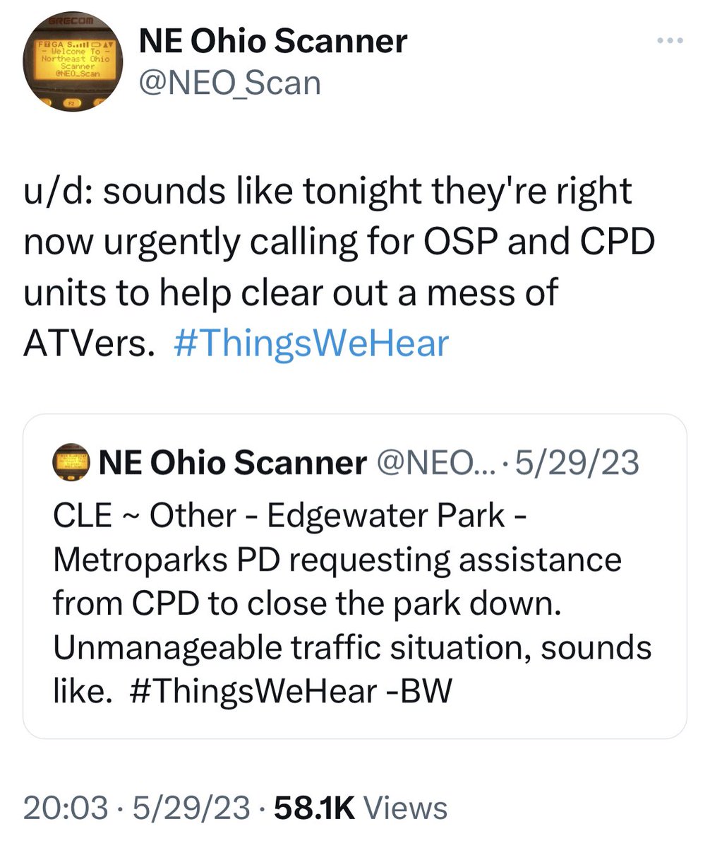 LynchInCLE's tweet photo. @mark_oprea And maybe the ATV thing under control while at it https://t.co/6PMsPeCyCq