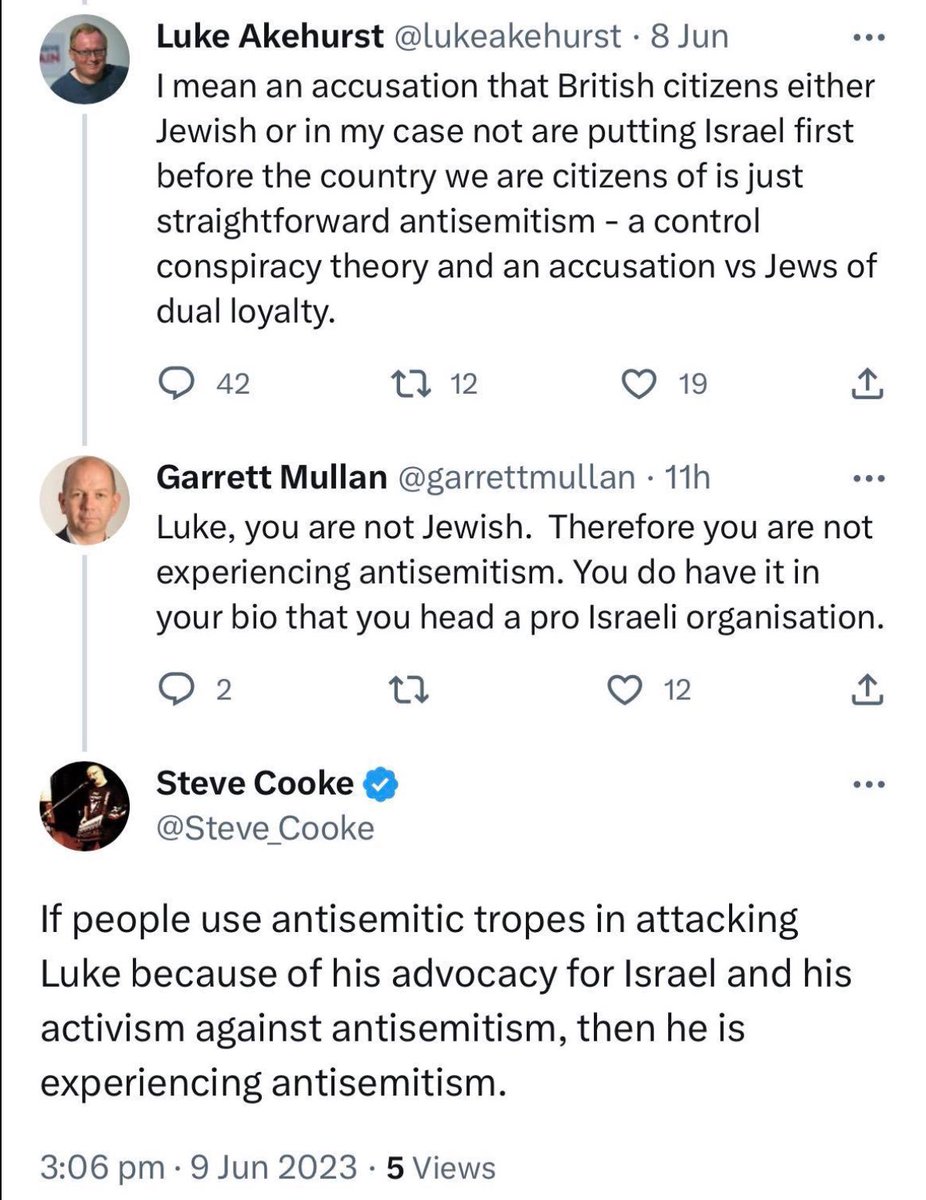 So the Labour antisemitism crisis was ALL about israel after all

A non-Zionist Jew bullying a Christian Zionist IS antisemitism while a Christian Zionist bullying a non-Zionist Jew IS NOT antisemitism

These people are cranks. Please don’t vote for them

#ItWasAScam #StarmerOut