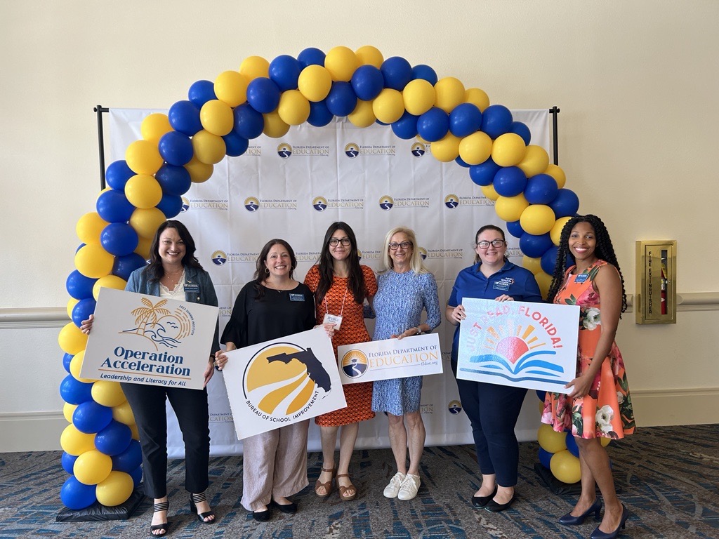 LastingerCenter's tweet photo. That’s a wrap on #OperationAcceleration with @EducationFL! 

We had a great time connecting with partners and sharing about @NewWorldsFL and the Center’s strategies for advancing literacy outcomes. 

We can’t wait to meet more education leaders with @SchoolLeadersFL next week! https://t.co/k4eg3ZbAtD