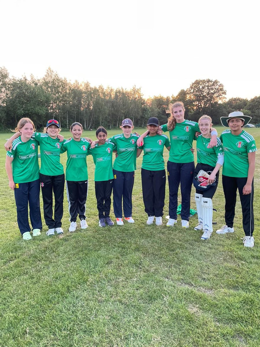 Well done to our U15 girls side who progress to the next round of the Lady Taverners’ national competition after beating @astwoodbankcc tonight. We set a total of 161-3 and held the opposition to 97-4 in reply #thefutureisbright #youswell