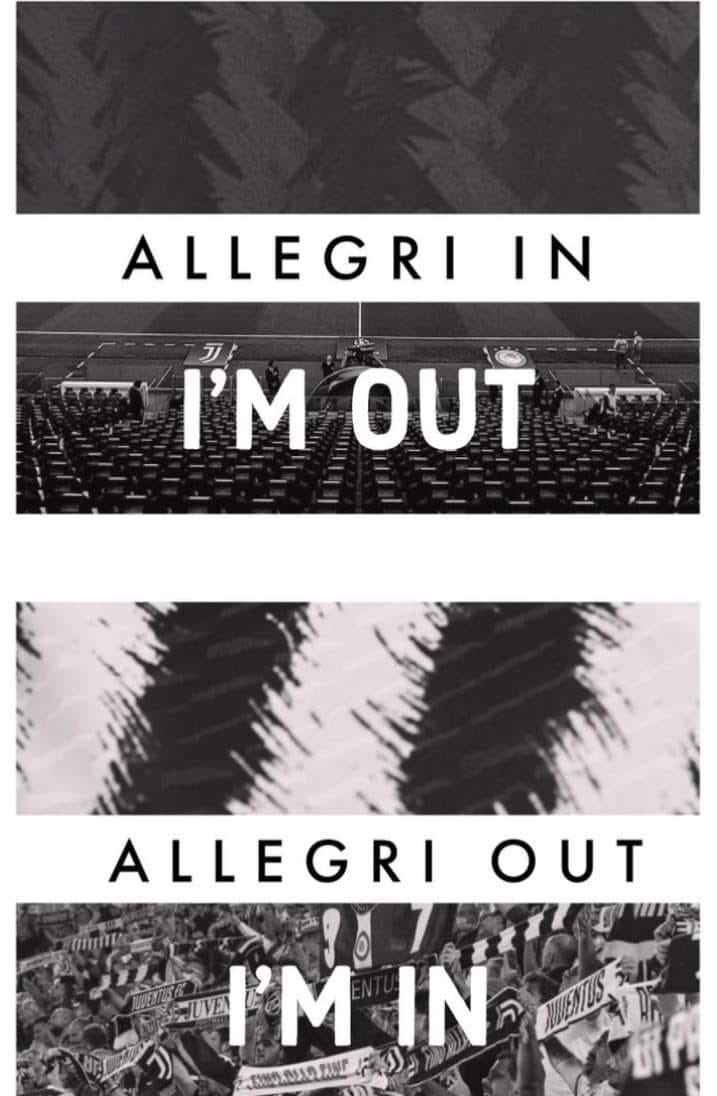 JuveMohanad's tweet photo. @J_Mercato #enough_allegri
#NEW_coach
@allegriout https://t.co/9aAO7NrFMI