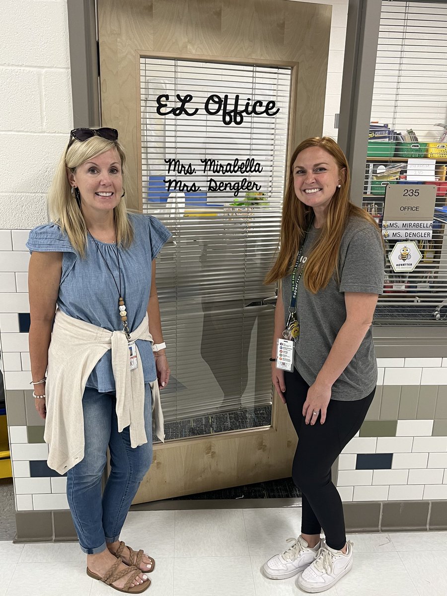 Year 8 in the books! Loved working with <a href="/DenglerMrs/">Mrs. Dengler</a> and although we will miss her <a href="/HovatterES/">Hovatter Elementary</a>, I know she will continue to touch the lives of our EL students in LCPS! ❤️🐝