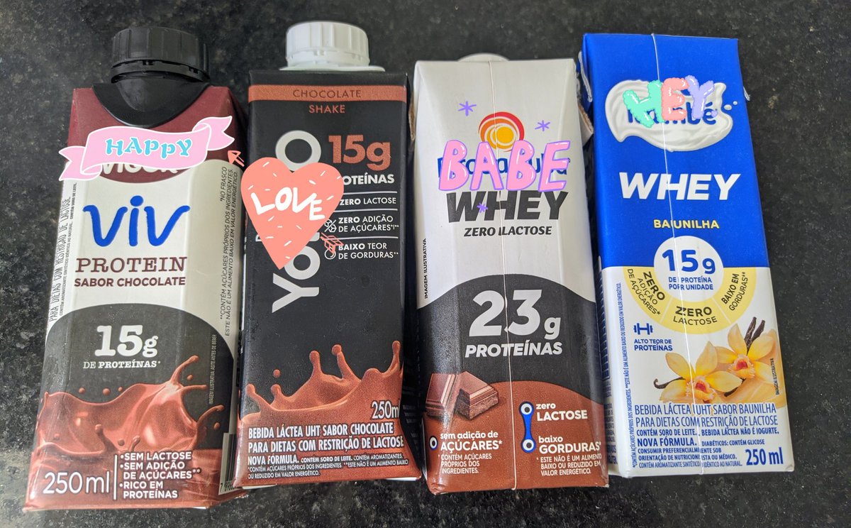 daintysunn's tweet photo. ⊰⁠⊹ฺ as melhores bebidas proteicas em questão de sabor, custo, macros e kcals - um 🧵 que pode ser útil na sua caminhada ao emagrecimento ✨ https://t.co/MyNDey7WZM
