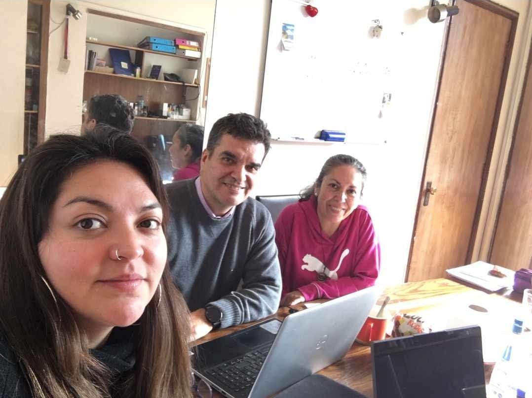 Nuestra dirigente <a href="/GabitaOsm/">Gabiii</a> junto con <a href="/LeonMarianelli/">Marianelli Leon</a> y #Mario Araya  en comisión Revisora de Cuentas <a href="/fenadaj/">FENADAJ</a>