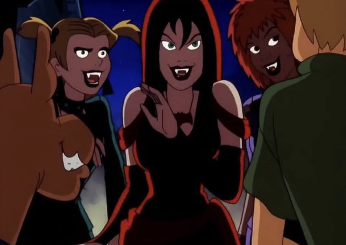Shaggy and Scooby seemed to change their mind once they met the hex girls…
#Scoobydoohistory