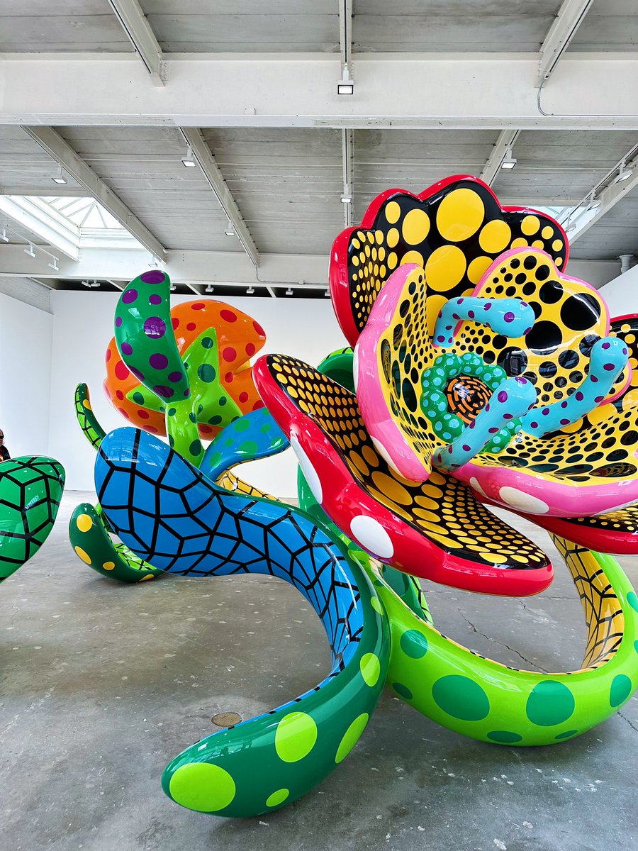 TheFlyestEver_'s tweet photo. I Wasn't Even Gonna Take Pictures But That #yayoikasuma Too 🔥 https://t.co/86JRw5FRvm