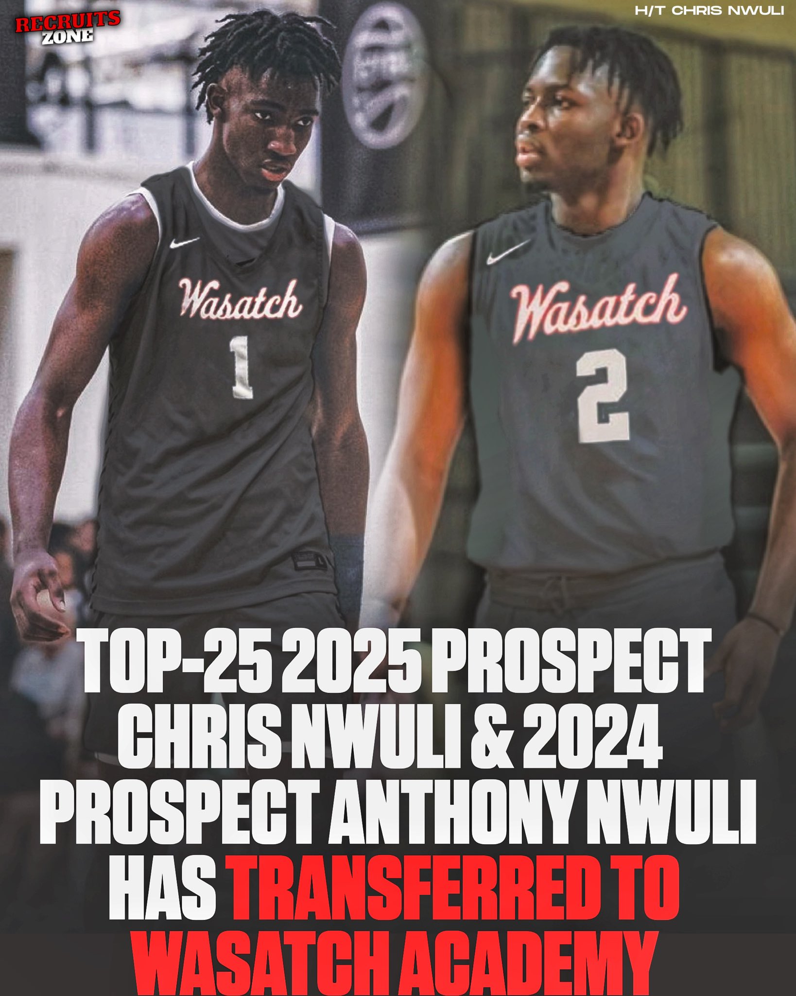 Recruits Zone on Twitter "Top25 2025 prospect Chris Nwuli tells me