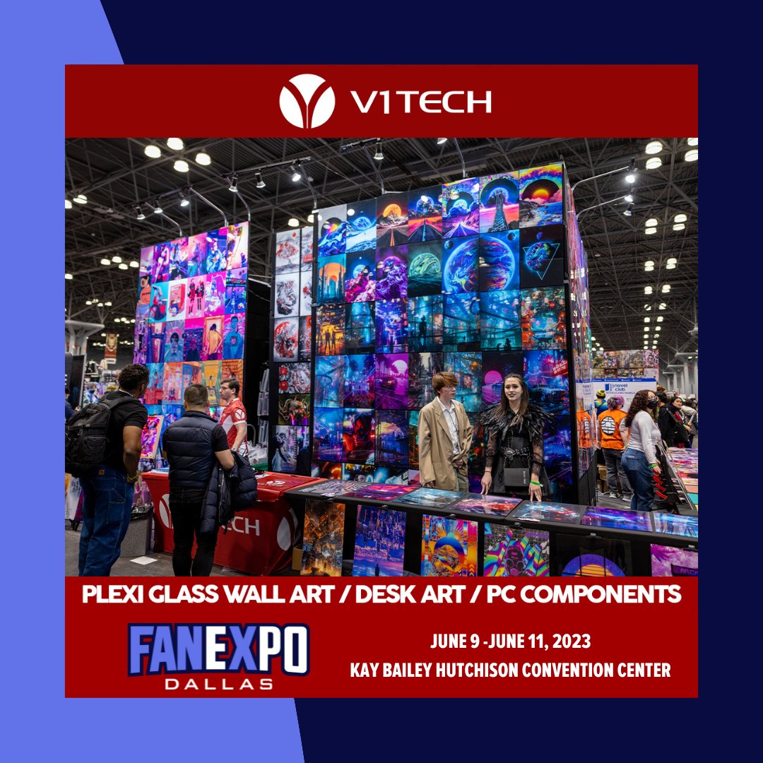 FANEXPODallas's tweet photo. From the inventors of RGB backlight-able Plexi Glass Wall Art, @v1tech is combining art and technology to take gaming setups to the next level. https://t.co/k8qSDmRXGR
#v1tech #wallart #wallartdecor #pcgaming #pcsetup #rgb https://t.co/IMqXdqxEgA