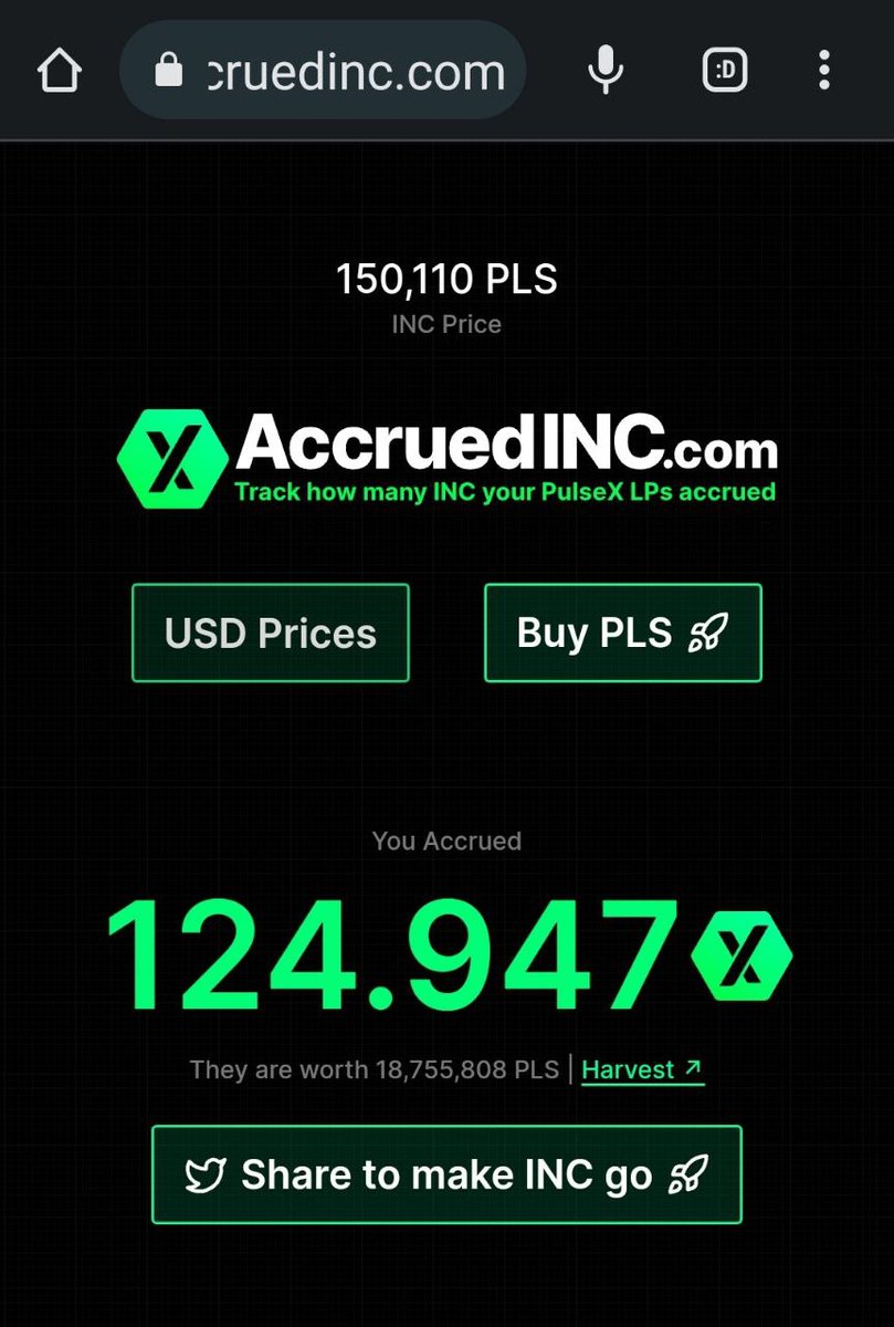 PulseINCtoken's tweet image. $INC was given for free but its still up from the 40k PLS bottom to over 150k $PLS today.

No dis to Pulse either don' get me wrong its my second favorite sibling but for comparison lets measure from the bottom up not the top down, am I right?